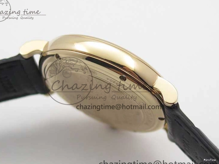 MIROTIME 0809 MoistureWicking Portofino Automatic RG IW356522 FKF 1:1 Best Edition Blue Dial on Black Croco Strap A 7109